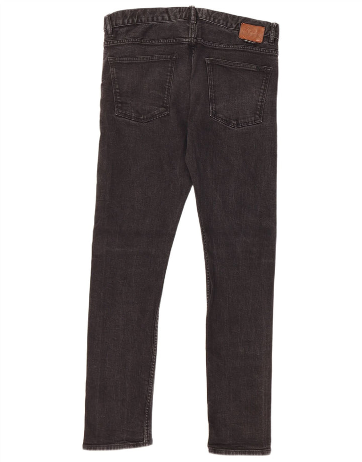 Мужские узкие джинсы Quiksilver W32 L32, черный хлопок