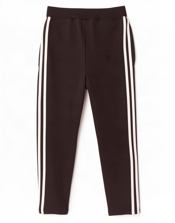 Женские спортивные брюки Adidas UK 16/18, большие черные хлопковые