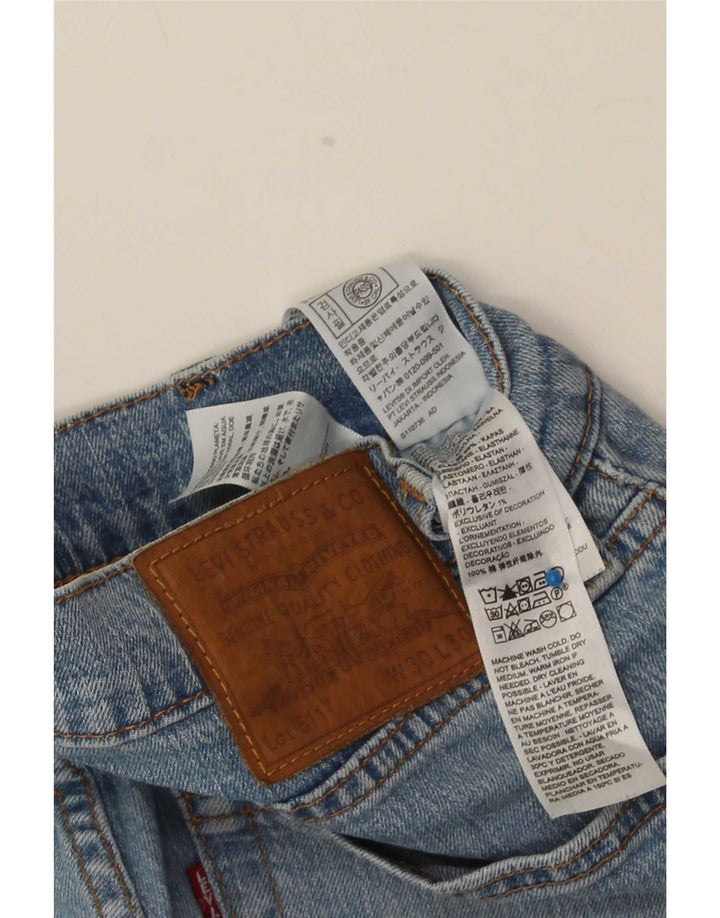 Мужские джинсы Levi's 511 Slim W30 L30 синие, хлопок