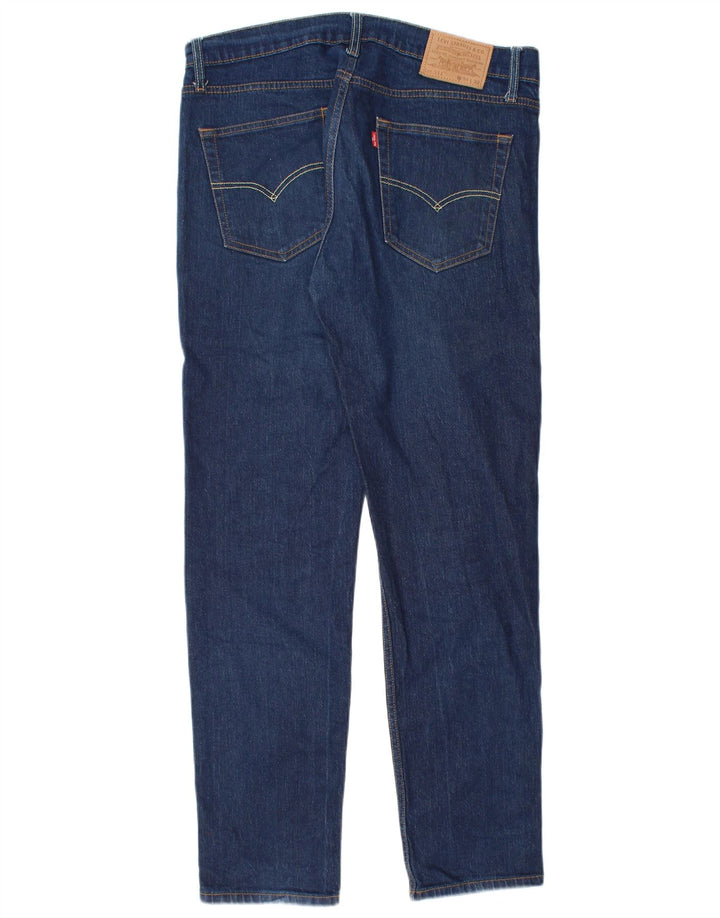 Мужские джинсы Levi's 511 Slim W34 L32 Темно-синие, хлопок