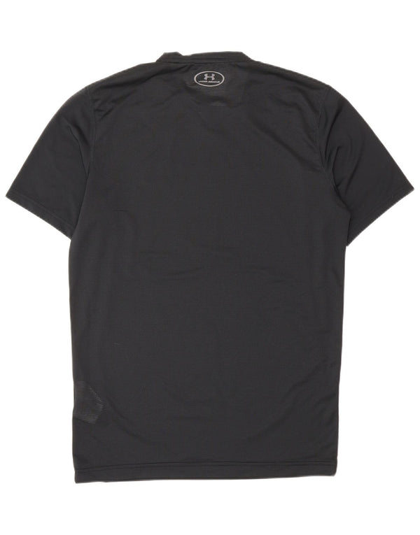 Мужская футболка Under Armour Heat Gear, верх, средний черный, полиэстер