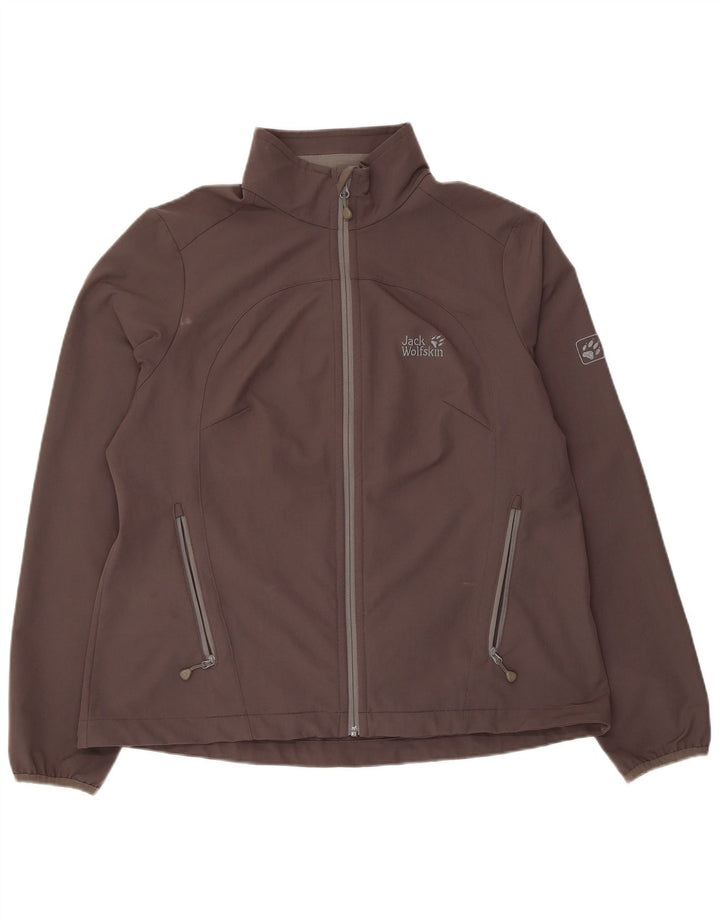 Женский спортивный костюм Jack Wolfskin, верхняя куртка, Великобритания, 18/20 XL, серый полиэстер