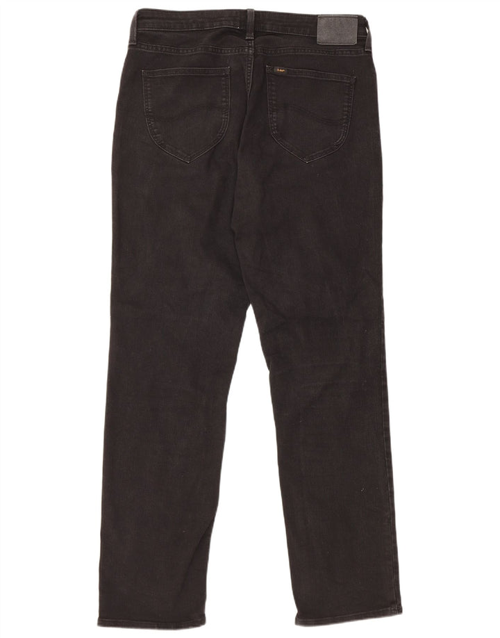 Женские прямые джинсы Lee Marion W32 L31, черный хлопок