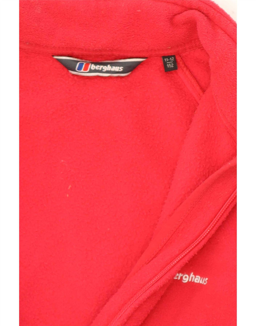Флисовая куртка Berghaus для мальчиков 11-12 лет, красный полиэстер