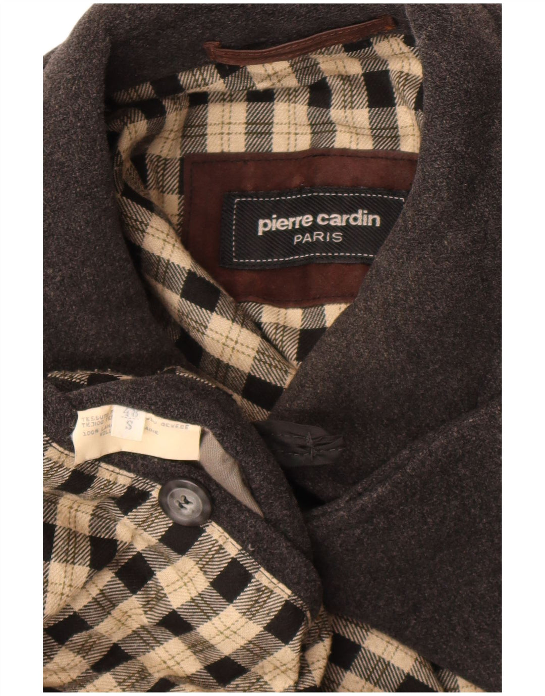 Мужское пальто Pierre Cardin IT 48 Medium Grey Wool