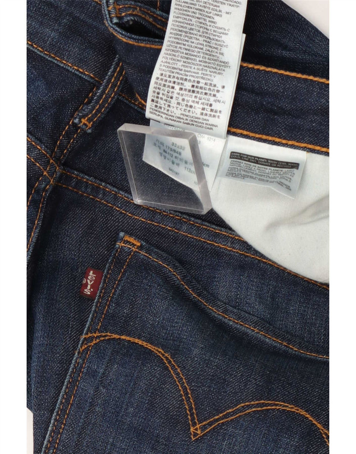 Женские джинсы Bootcut со средней посадкой Levi's W33 L32, темно-синий, хлопок