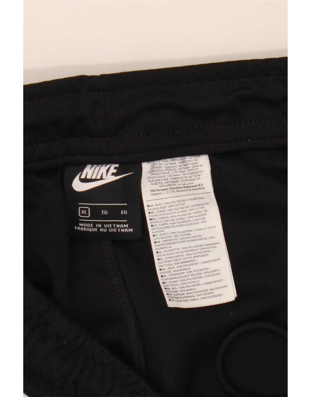 Женские спортивные брюки Nike UK 18 XL, черный полиэстер