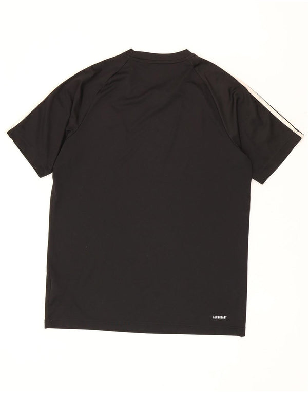 Мужская футболка Adidas Aeroready, средний черный полиэстер