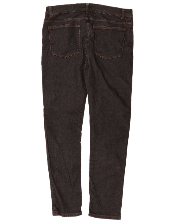 Женские узкие джинсы Reiss W34 L30, черный хлопок