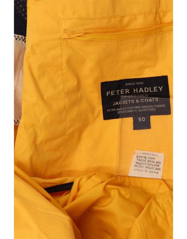 Мужская куртка Peter Hadley IT 50, большая желтая, хлопок