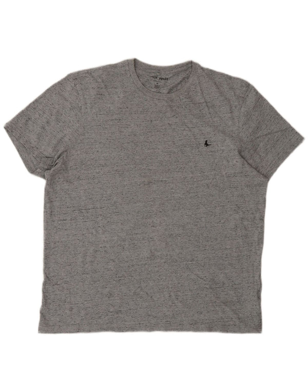 Мужская футболка классического кроя Jack Wills Top XL, серый хлопок с крапинками