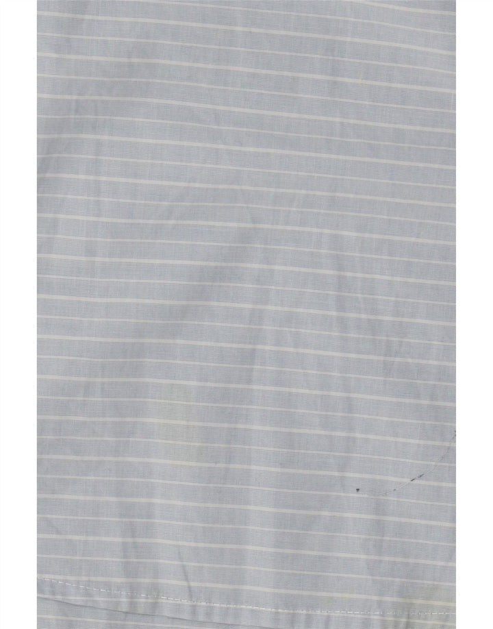 Мужская пуловерная рубашка Kappa, большая синяя хлопковая полоска