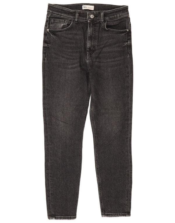 Женские джинсы скинни Zara с высокой посадкой EU 40 Medium W30 L28 Серые