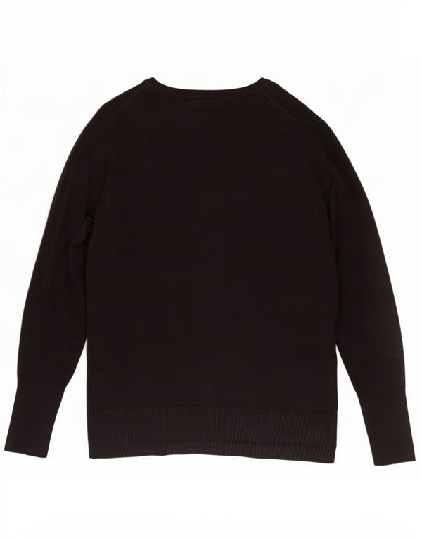 Женский кардиган Eddie Bauer UK 20 2XL, черный хлопок