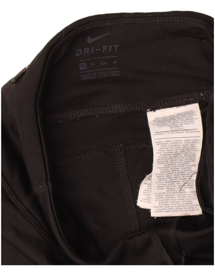 Женские леггинсы Nike Dri Fit UK 6 XS, черный полиэстер