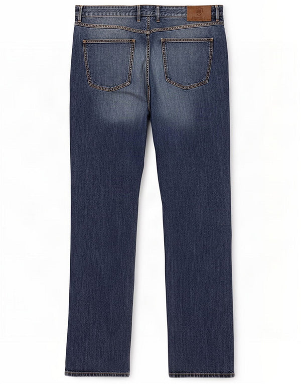 Мужские прямые джинсы Massimo Dutti EU 48 XL W38 L34 Синий хлопок