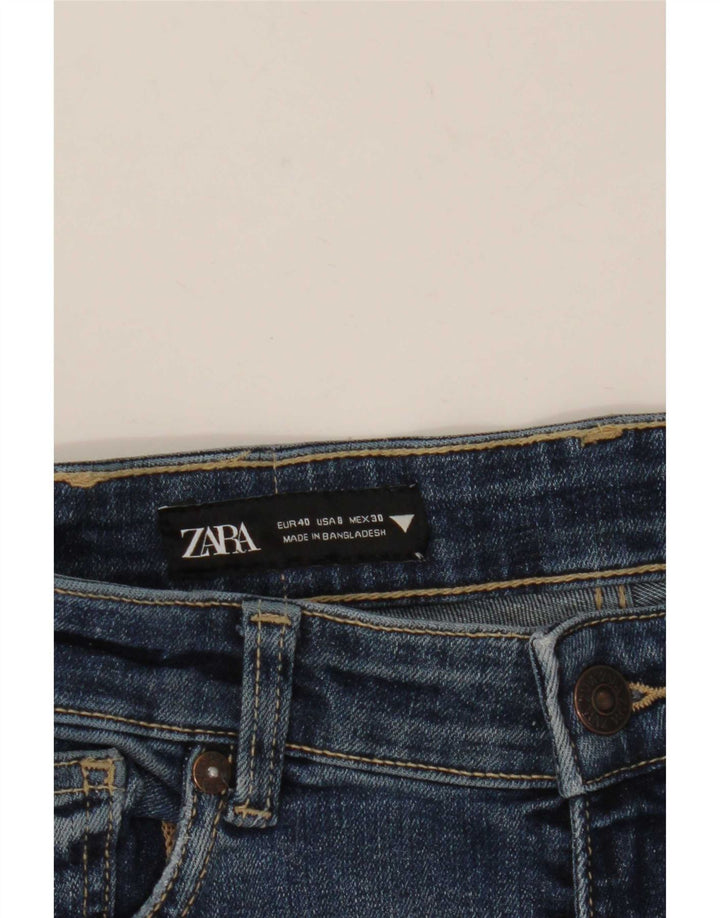 Женские узкие джинсы Zara EU 40 Medium W30 L27 Синие