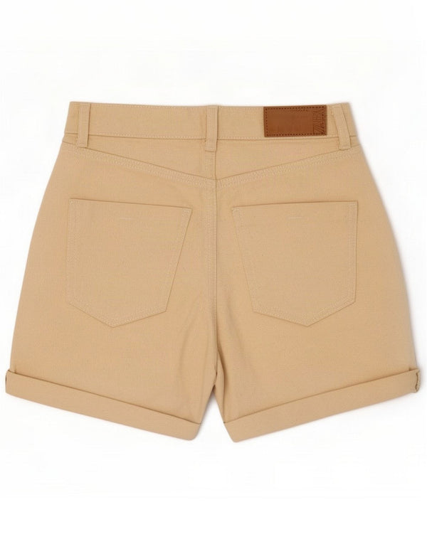 Zara Женские джинсовые шорты EU 34 XS W24 Бежевые