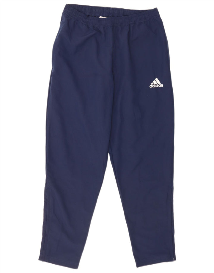 Мужские спортивные брюки Adidas Aeroready среднего размера, темно-синие, полиэстер
