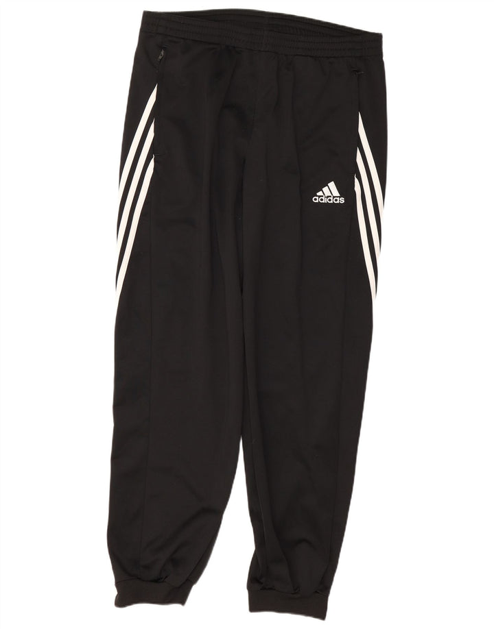 Adidas Мужские спортивные брюки Джоггеры Большой черный полиэстер