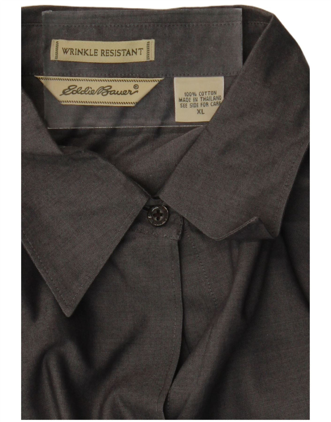 Женская рубашка EDDIE BAUER UK 18 XL, серый хлопок