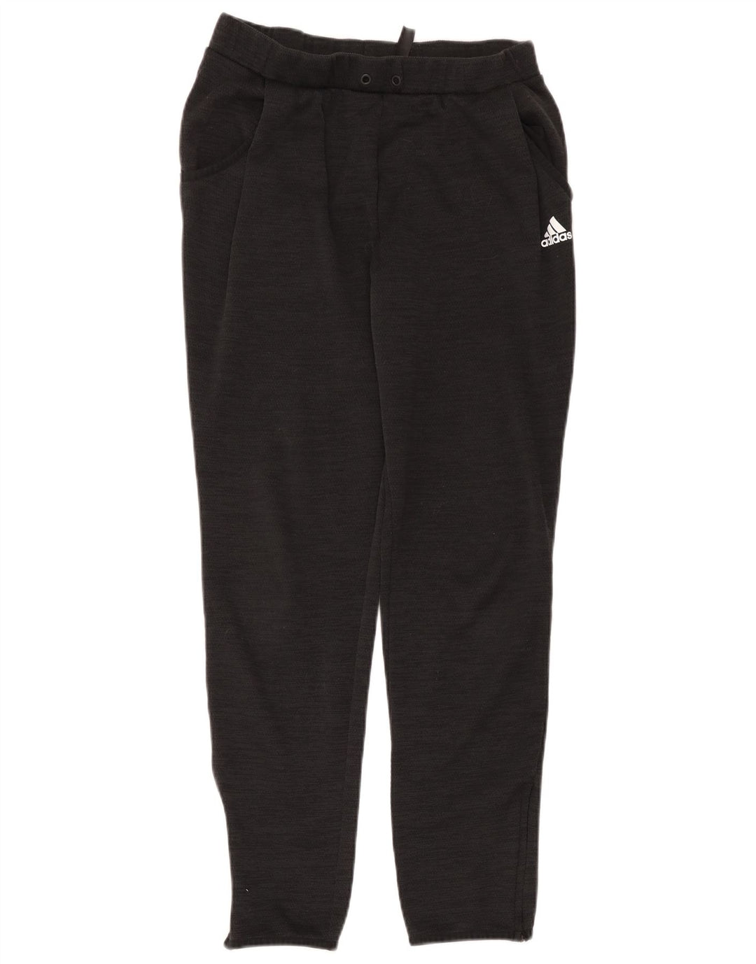 Женские спортивные брюки Adidas Joggers UK 14, средний черный полиэстер