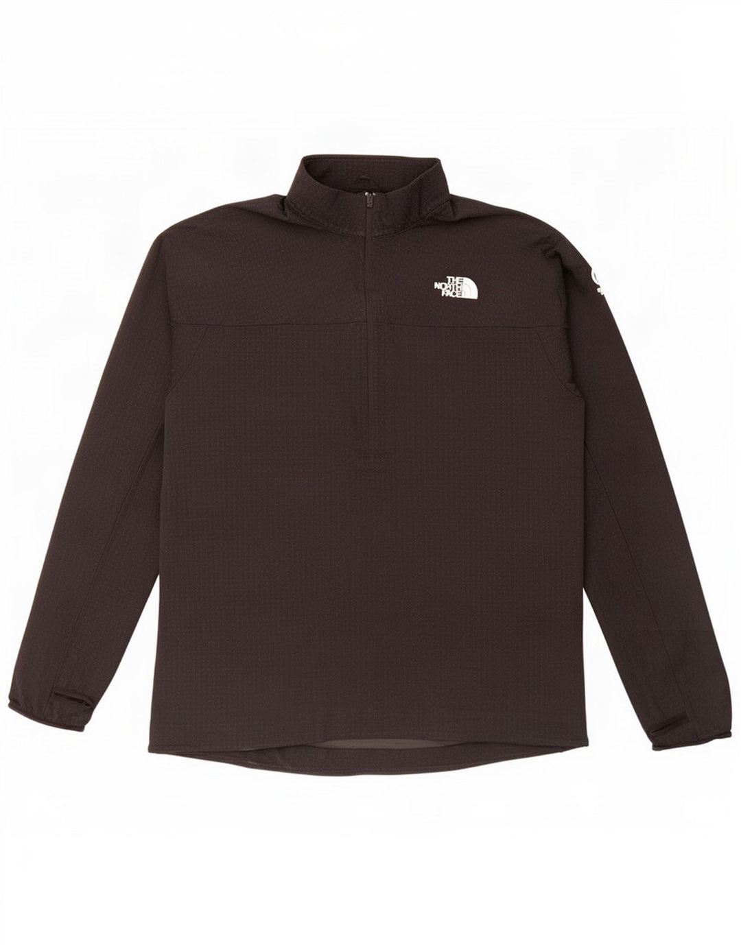 Мужской пуловер с воротником на молнии The North Face, большой черный пятнистый топ