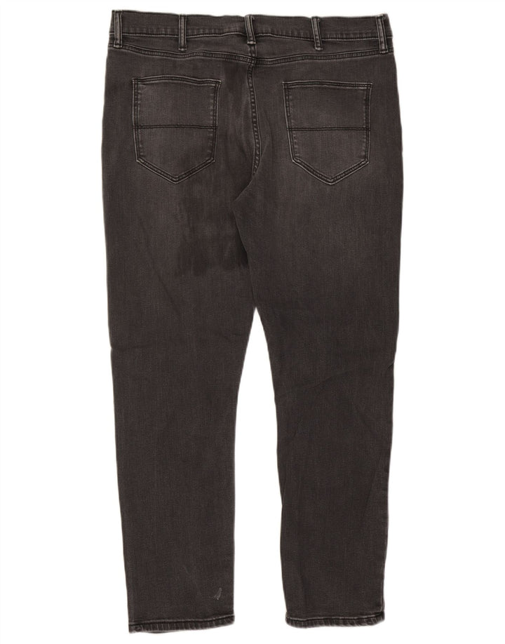 Мужские узкие джинсы Marks & Spencer W36 L27, черный хлопок