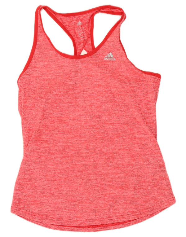 Женский жилет Adidas Climalite Vest UK 12/14, средний розовый в крапинку, полиэстер