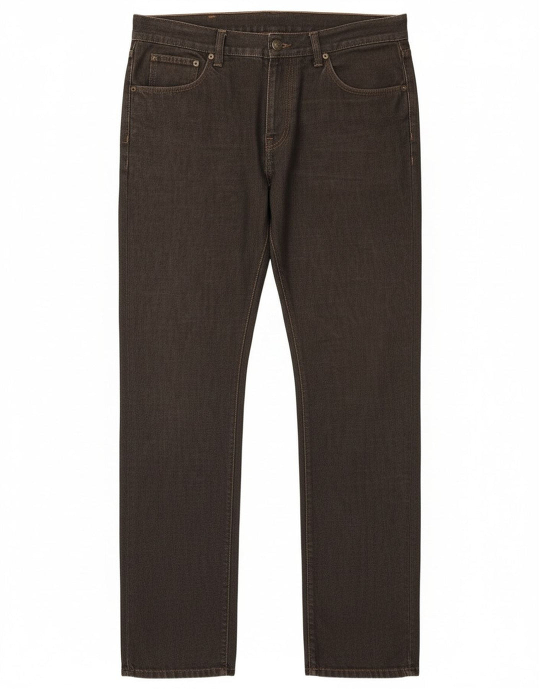 Мужские прямые джинсы Levi's 504 W36 L34 Серые