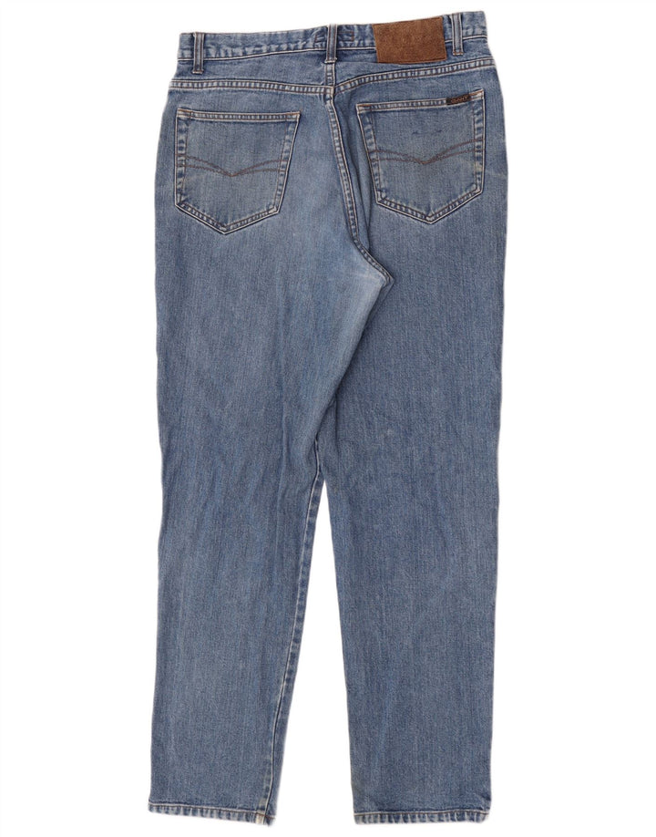 Мужские зауженные джинсы Gant W34 L32, синий хлопок