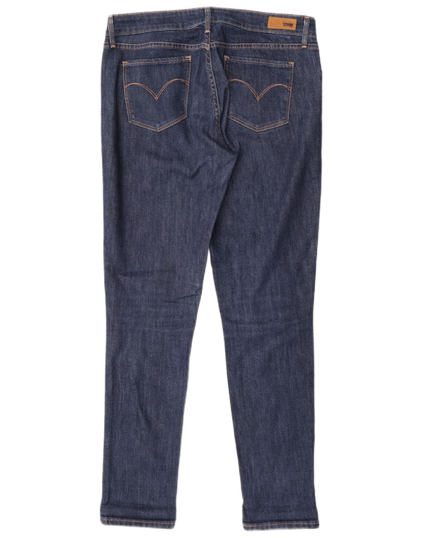 Женские джинсы скинни Levi's Demi Curve US 10, большие W30 L32, темно-синие