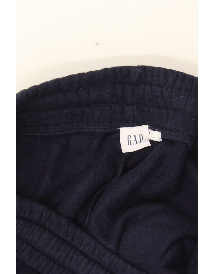 Мужские укороченные спортивные брюки Gap, джоггеры, темно-синие, хлопковые, среднего размера