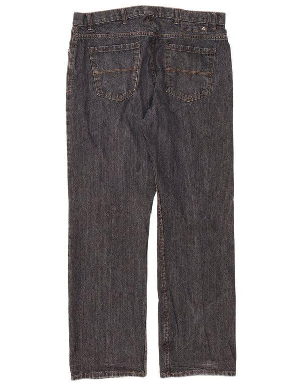 Мужские прямые джинсы Marks & Spencer Blue Harbour W38 L31 серые