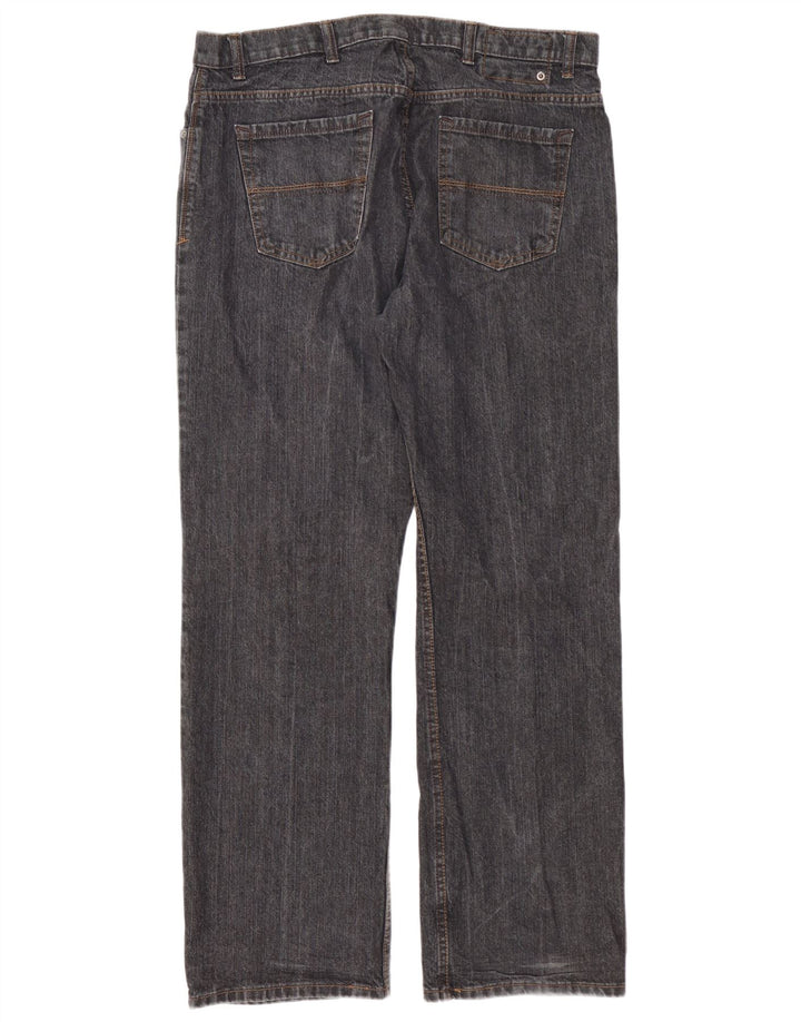 Мужские прямые джинсы Marks & Spencer Blue Harbour W38 L31 серые
