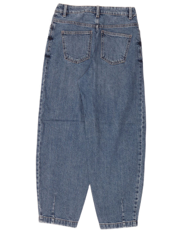 Женские узкие джинсы Marks & Spencer Balloon UK 8, маленькие W26 L26, синие, хлопок
