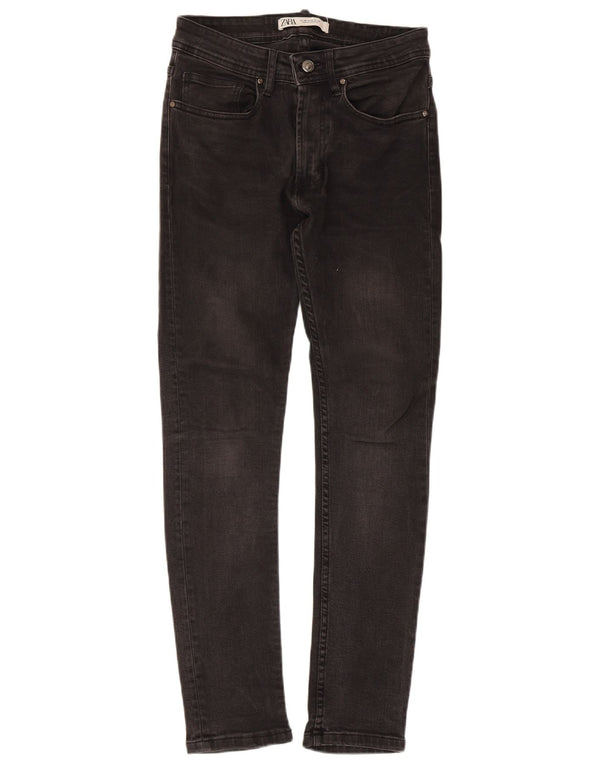 Мужские джинсы скинни Zara EU 38 Small W30 L28, черные