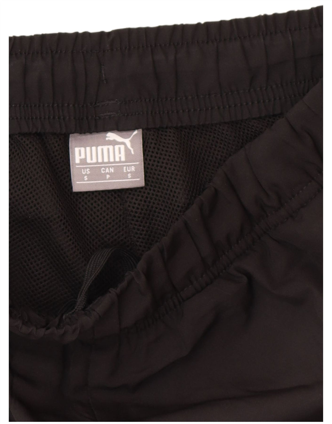 Мужские спортивные брюки с графическим рисунком Puma, маленькие черные брюки для бега