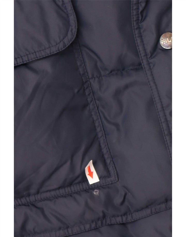 Мужской утепленный жилет Fila IT 56 XL темно-синий из полиамида