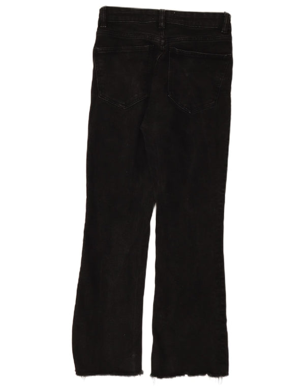 Женские джинсы Bootcut Zara EU 36 XS W26 L25 черные