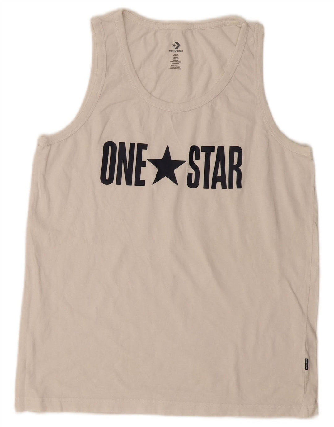 Женский жилет с рисунком Converse UK 10, маленький белый