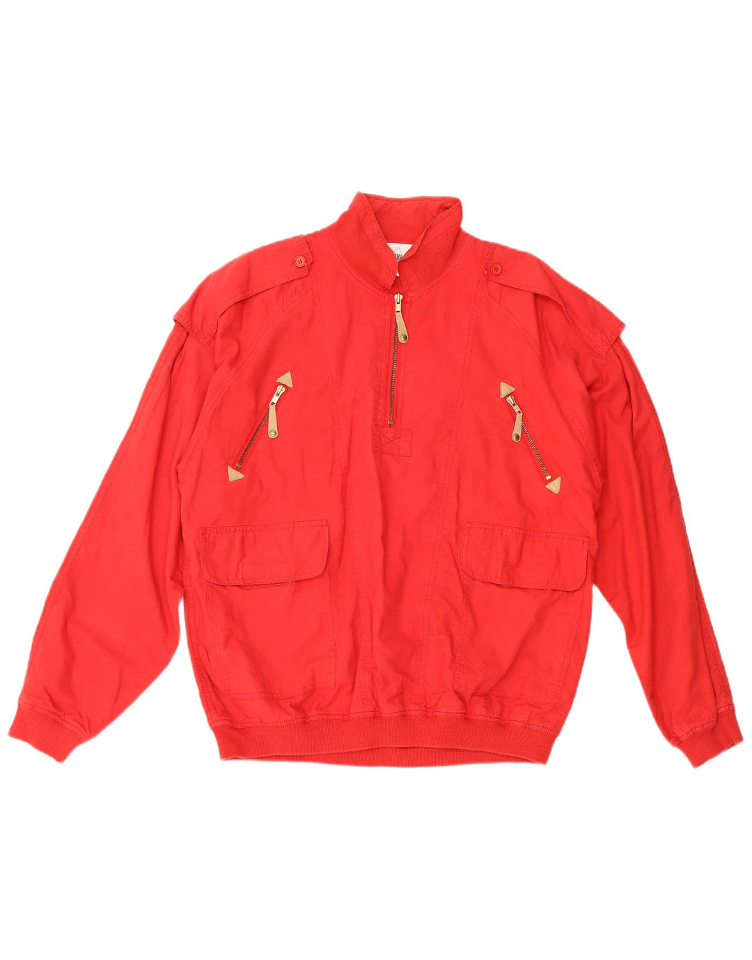 Мужской анорак C&A New Fast Military Anorak EU 48/50, средний красный хлопок