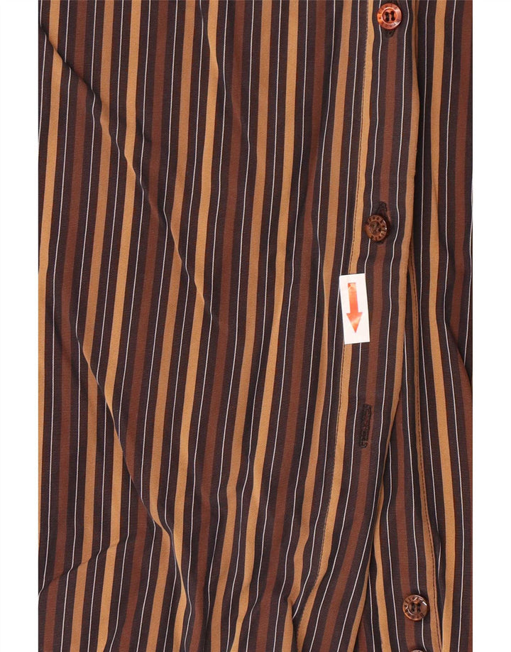 Рубашка женская Brooksfield IT 42 Medium Brown в полоску