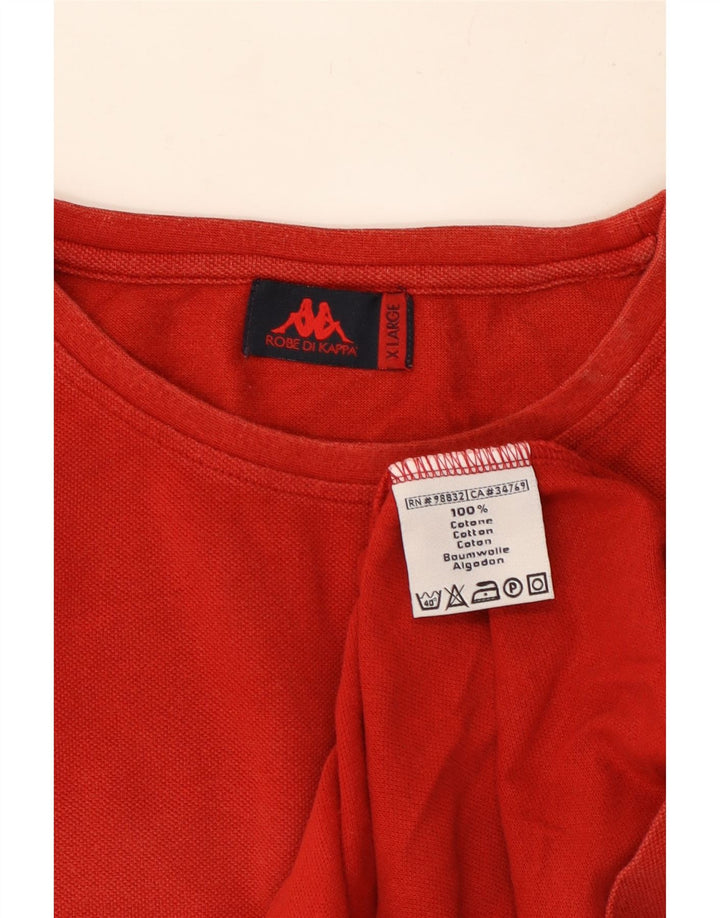 Kappa Мужская футболка Top XL Красный Хлопок