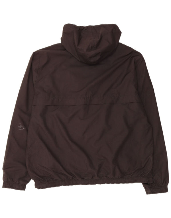 Мужская пуловер-ветровка с капюшоном Puma UK 42 XL, черный полиэстер