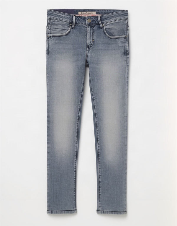 Женские узкие джинсы BACI & ABBRACCI IT 44 Medium W28 L28 Синий хлопок