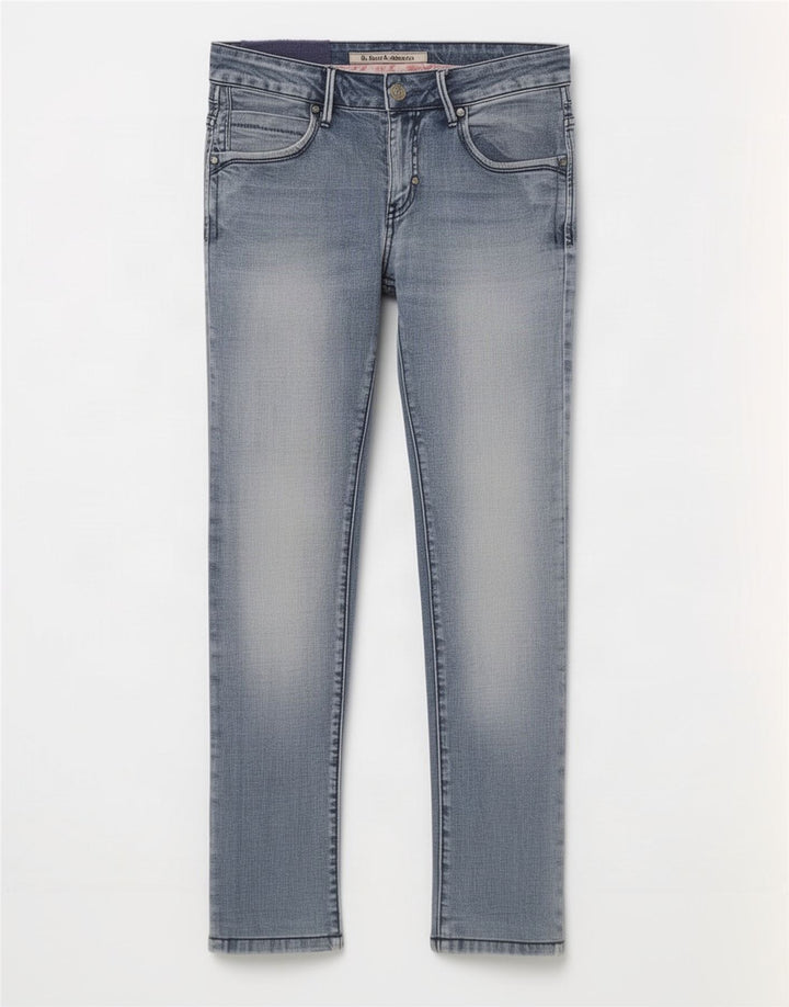 Женские узкие джинсы BACI & ABBRACCI IT 44 Medium W28 L28 Синий хлопок
