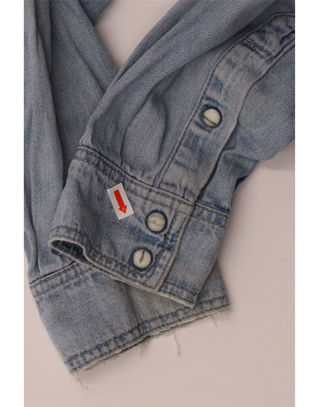 Мужская джинсовая рубашка WRANGLER, большая синяя, хлопок