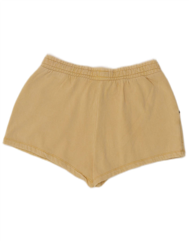 Женские спортивные шорты Roxy UK 14, хлопок среднего желтого цвета