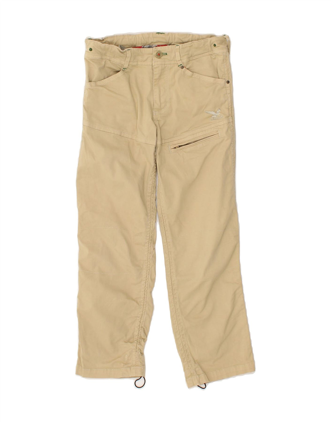 SALEWA Girls Straight Casual Trousers 6-7 Years W24 L23  Beige | Vintage SALEWA | Thrift | Second-Hand SALEWA | Used Clothing | Messina Hembry 